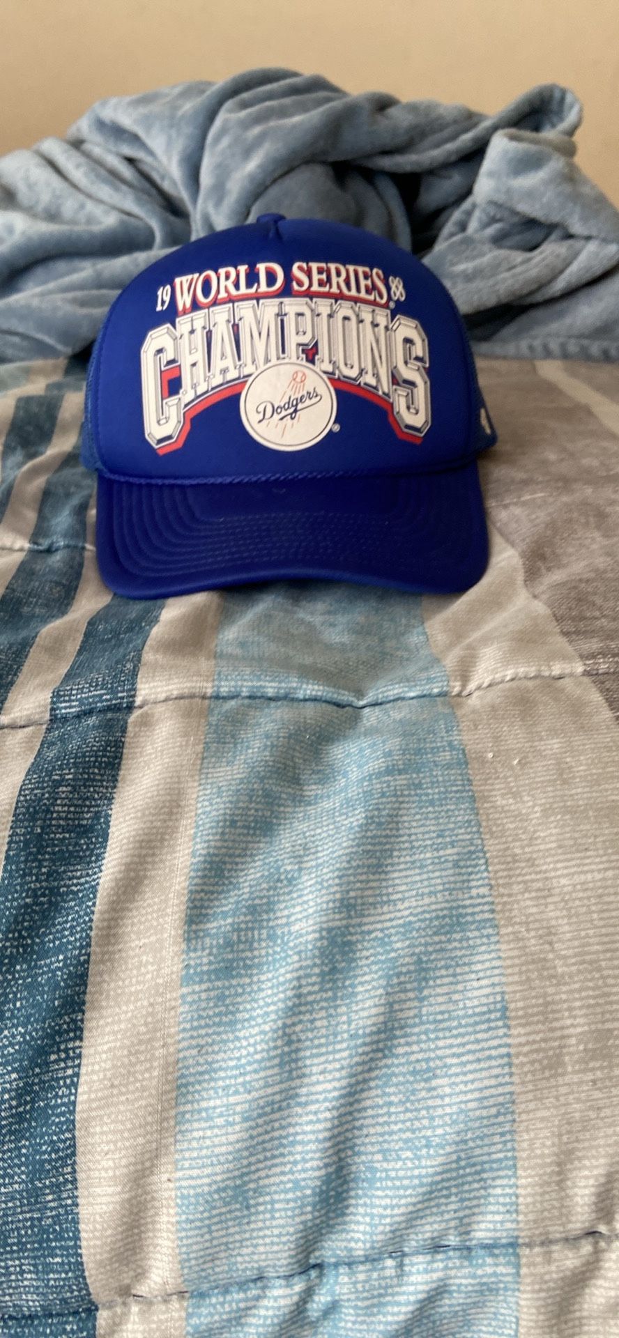 '47 1988 World Series Champions Dodgers Baseball Cap