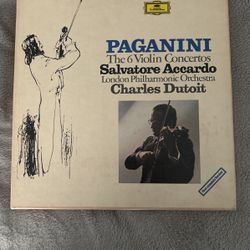 Paganini The 6 Violin Concertos 