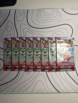 Pokémon Scarlet & Violet Paldea Evolved Fun Packs x8