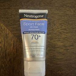 Sunscreen Face Sport