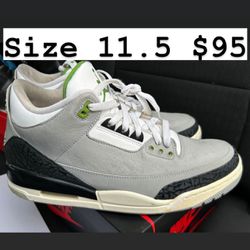 Jordan Retro 3s Size 11.5