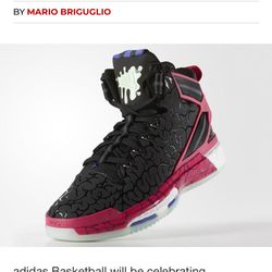 2015 D Rose 6 Adidas Halloween Edition Glow In The Dark Boost Shoes Size 6.5 Men’s But They Are Unisex