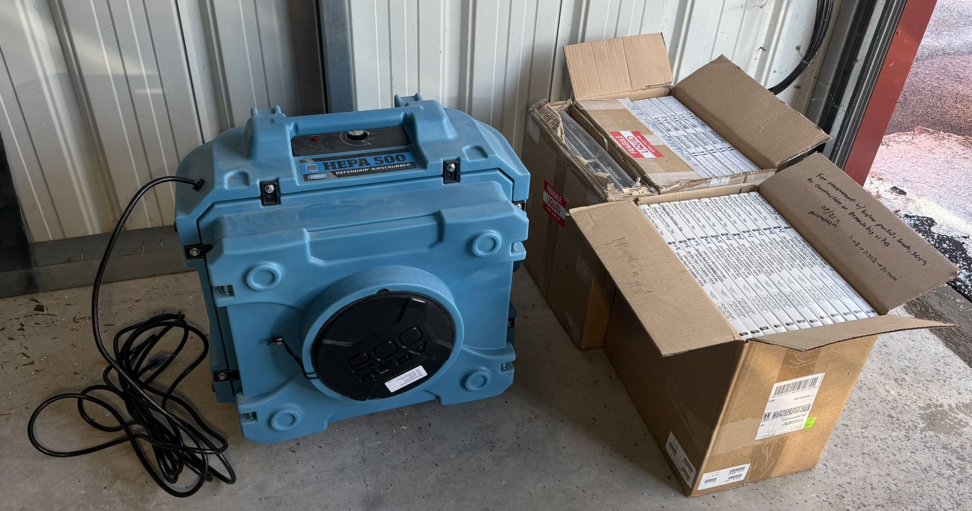 Hepa500 DRIEAZ air Scrubber