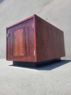 Danish Mid Century Side End Table