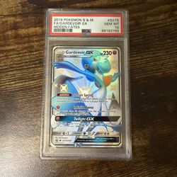2019 Pokemon Shiny Vault Gardevoir GX Hidden Fates PSA 10