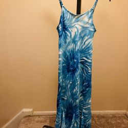 Kids Size 10 Long Dressy Sundress 