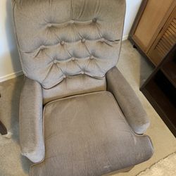 Chair (rocker and swivel, not reclining)