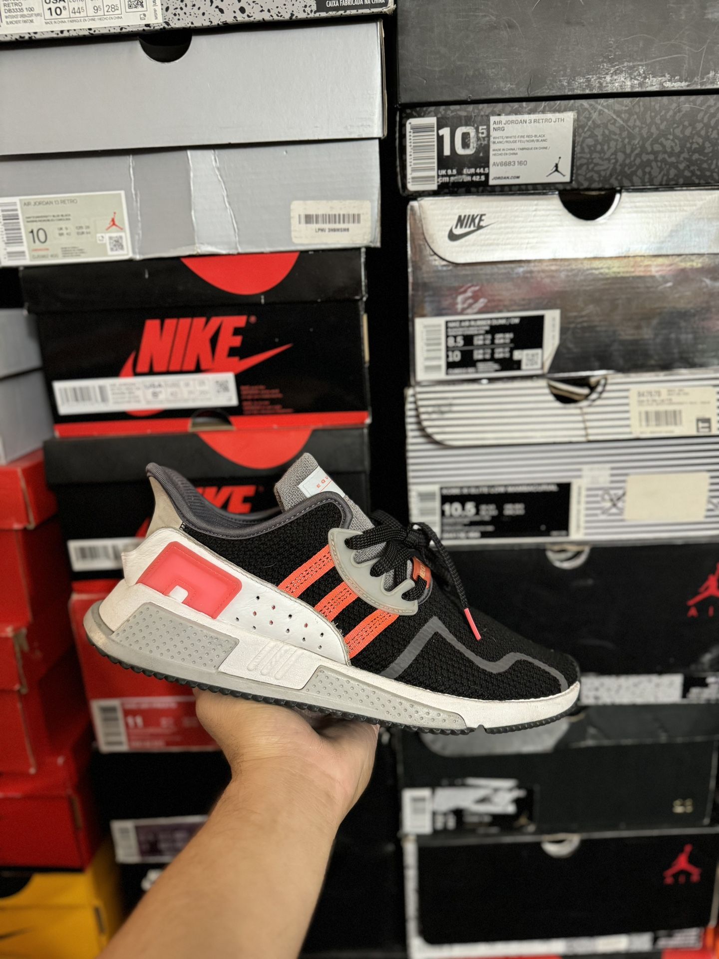 Adidas EQT Cushion Adv Core Black Turbo size 9.5 VNDS