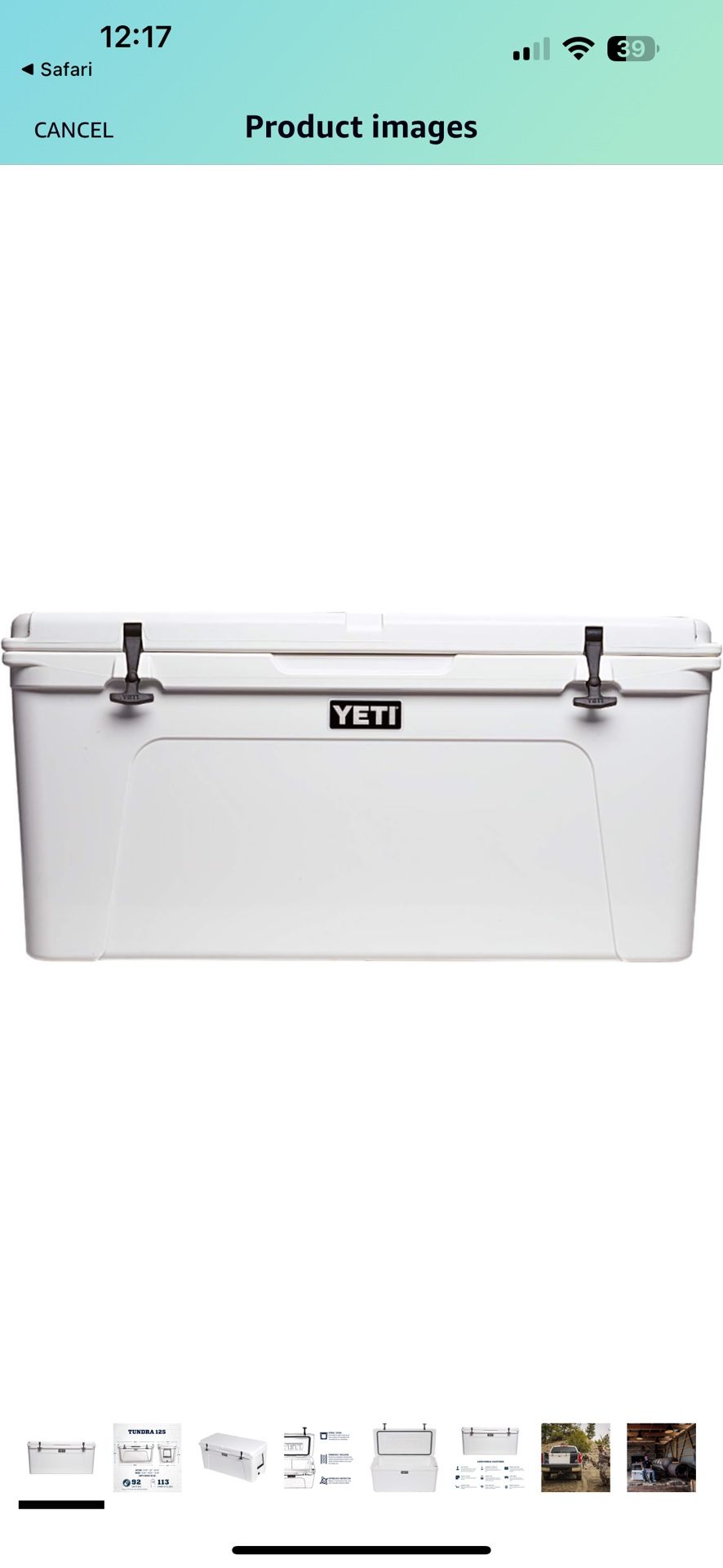 Yeti Cooler