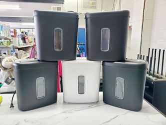Paper shredders now in stock