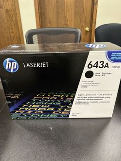 HP 643A Black Toner