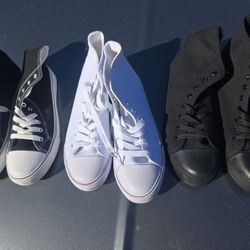 3 Pairs Of Off Brand Converse