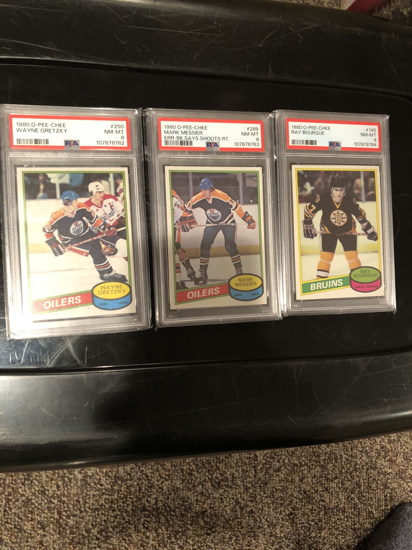 1980 Opee Chee Graded Hockey Lovers Dream !! Gretzky 2 Year Messier Borque Rookie Cards ! All Graded