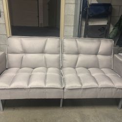 Futon Bed / Couch GREAT CONDITION only Used For Staging 
