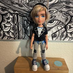 Bratz Boy Doll Cameron Metallic Madness Doll W/ Outfit 10” Tall -