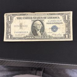 It’s An Old One Dollar Bill 
