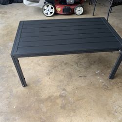 Steel Coffee Table 