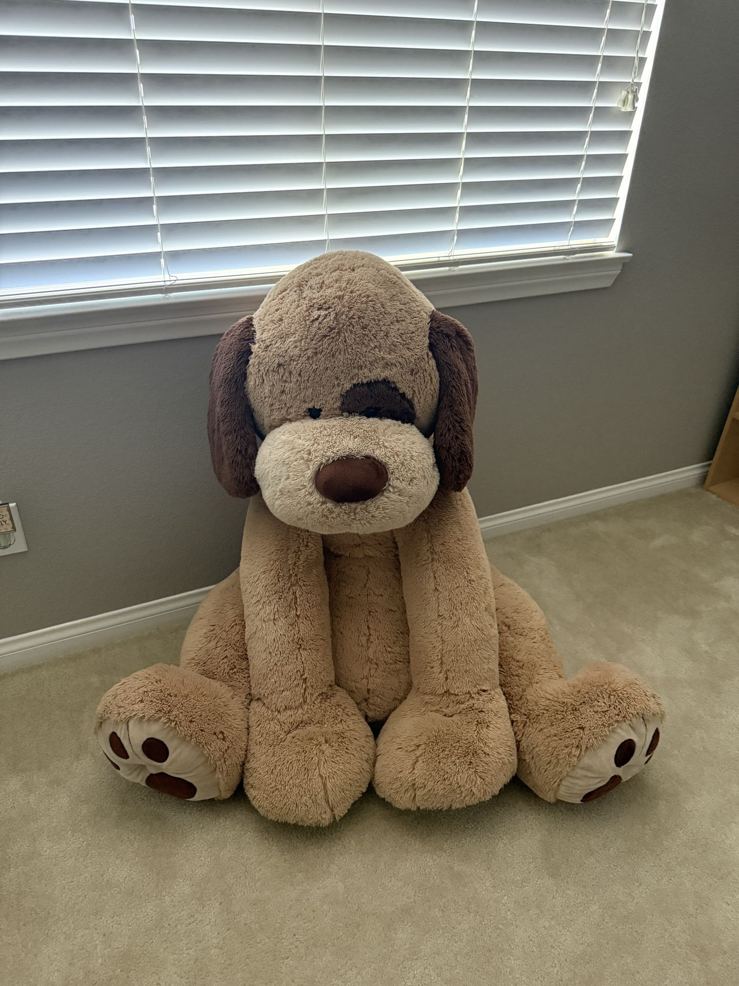 53" HugFun International Stuffed Plush Puppy