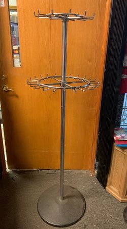 Sturdy double layered belt or scarf rack