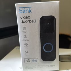 Blink video doorbell
