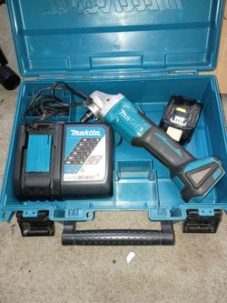 MAKITA 18v Cordless/Brushless Grinder