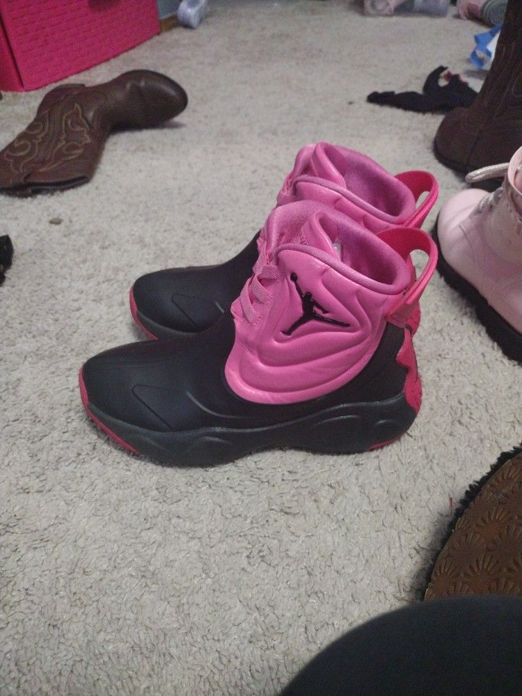 Girls Jordan Rain Boots Size 3