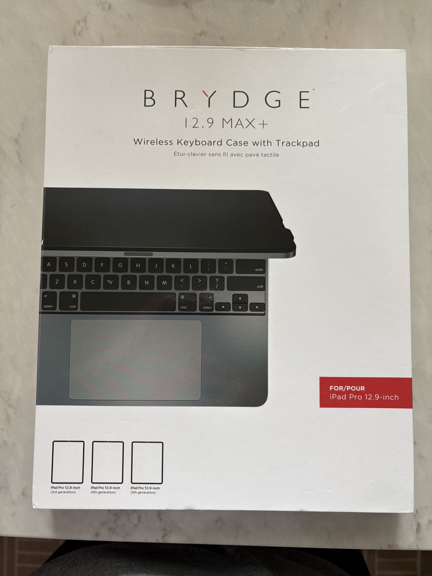 Brydge 12.9 MAX+ Wireless Keyboard Case With Trackpad