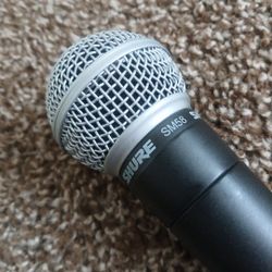 Sm-58 Microphone. Ditto Looper
