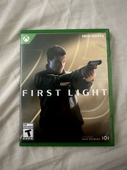 007 First Light James Bond Xbox series s x