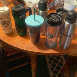 Coffee And Water Bottles