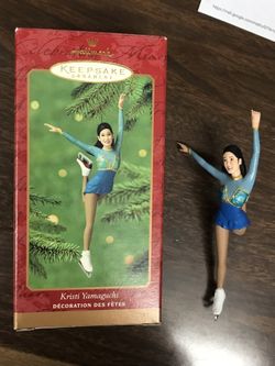 Krist Yamaguchi Hallmark Ornament 2000
