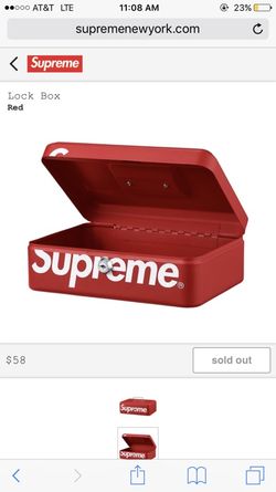 Supreme lock box