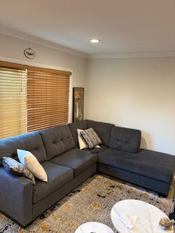 Navy Blue sectional