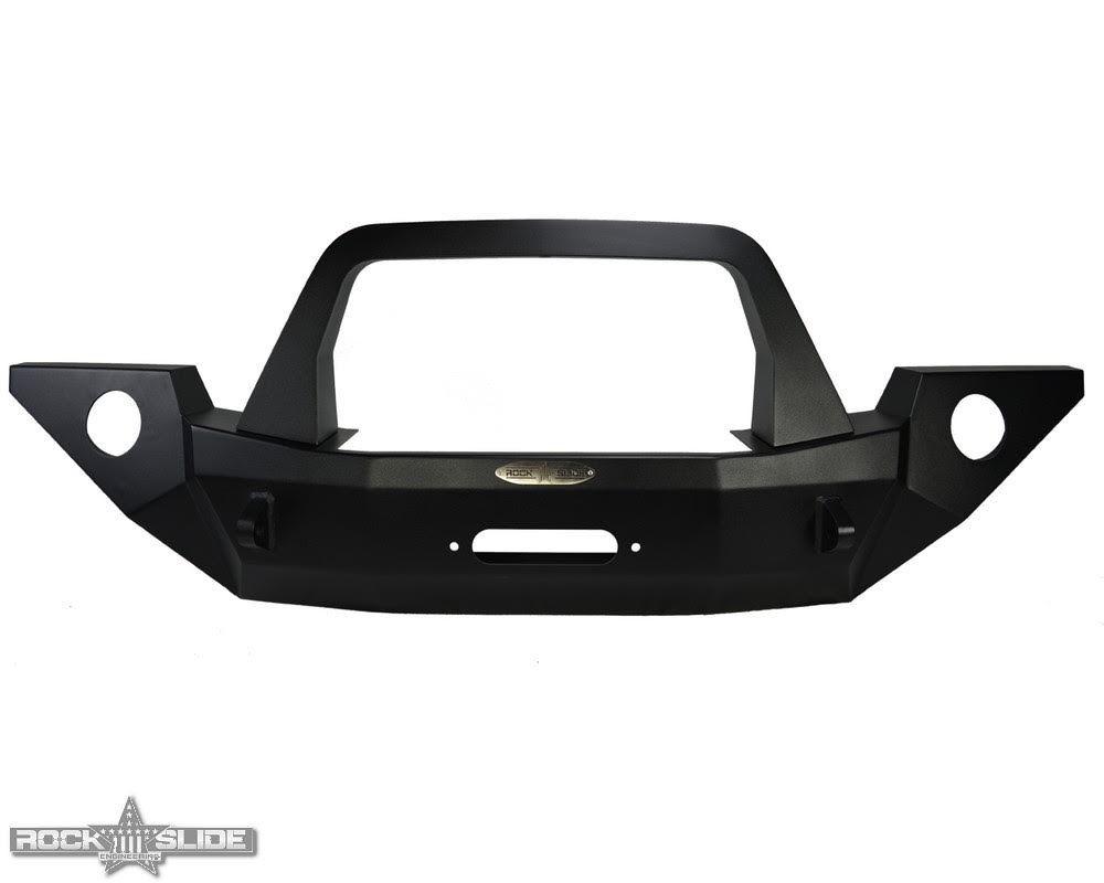 New Rock Slide Engineering Rigid Series JL Full Front Bumper / complete for 2018-20 Jeep Wrangler JL 2-4 door and 2020 Gladiator.