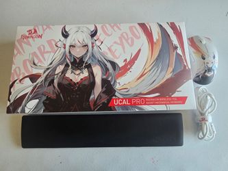 Redragon UCAL K673 PRO Anime Keyboard & Redragon M918AK 3-Mode Wireless Gaming Mouse