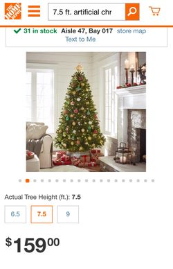 CHRISTMAS TREE 7.5 LED LIGHT