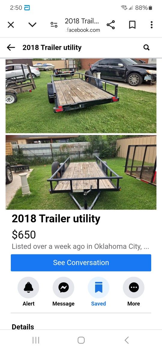 Stolen Trailer[Don't By A Trailer From This Couple It's Morelickly Stolen