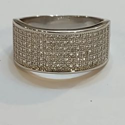 Sterling silver wedding Ring