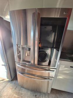 Lg 4 door instaview fridge