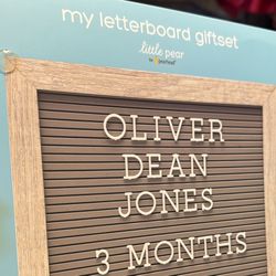 Letterboard Giftset