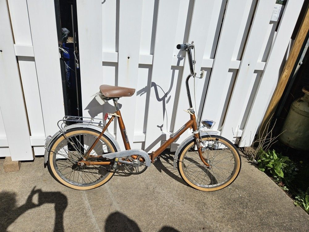 VINTAGE FOLDING BICYCLE 