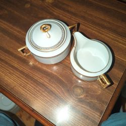 H&Co Imperial Cream and Sugar