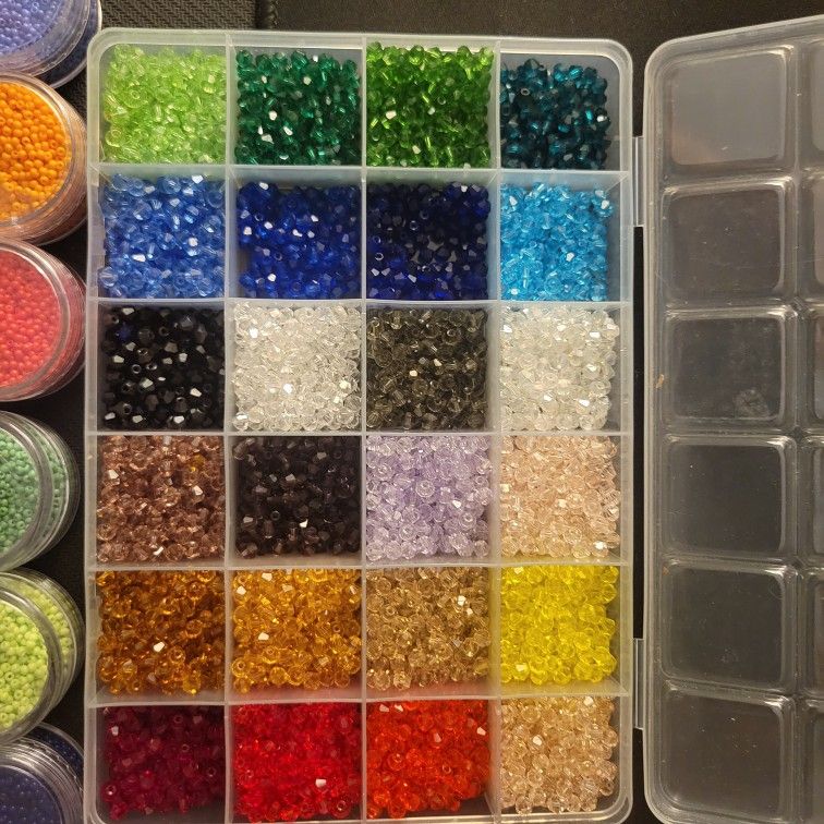 48 Colors Craft and Seed Beads
