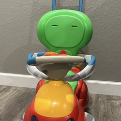 Retro Chicco 4-in 1 Toddler Convertible Sit n Ride-on Car 