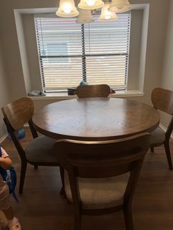 Breakfast table