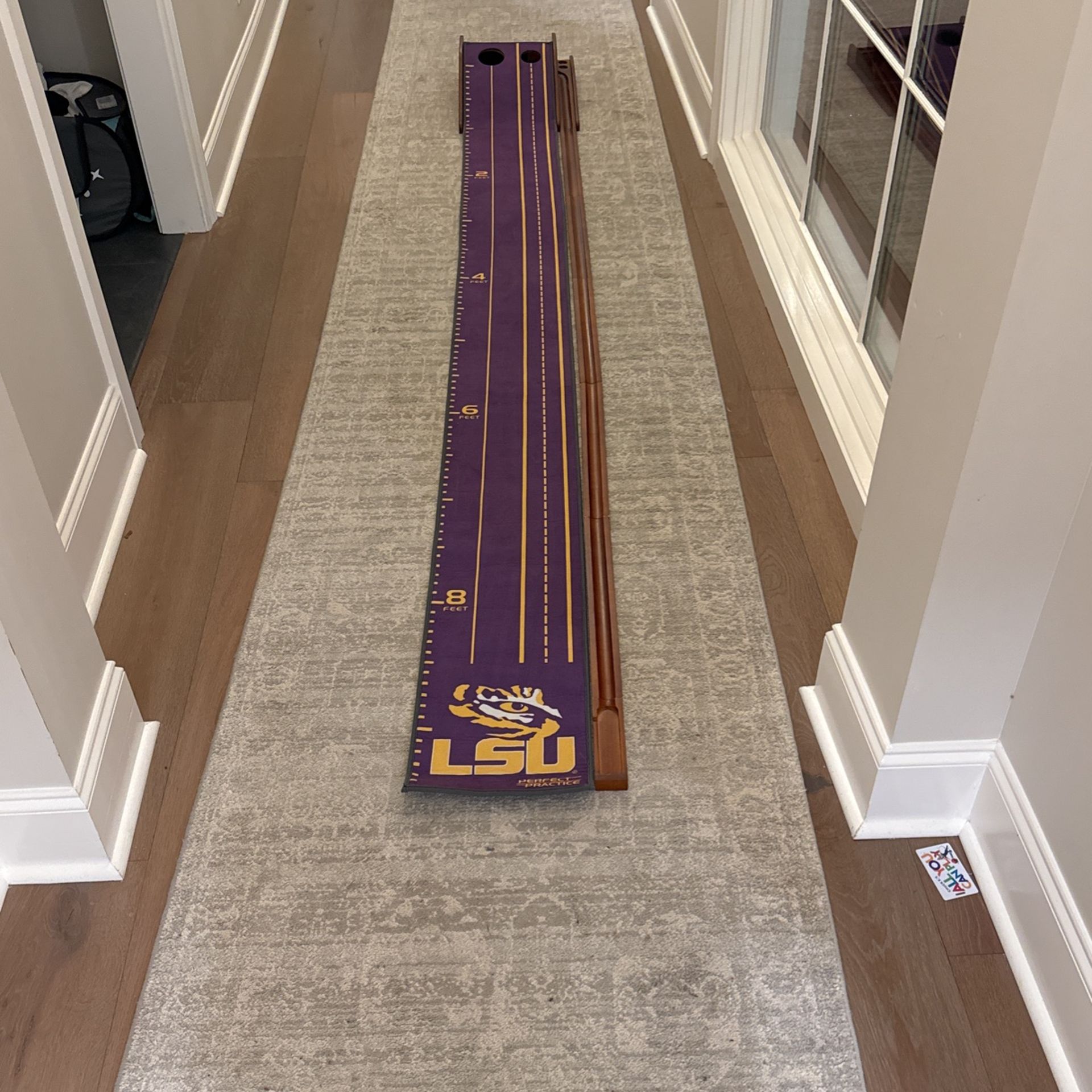 LSU Putting Mat