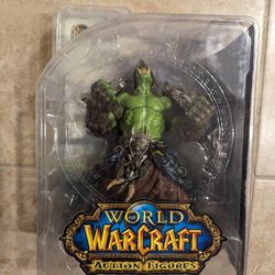 World Of Warcraft Series 1 Orc Shaman Rehgar Earthfury Figure Figurine