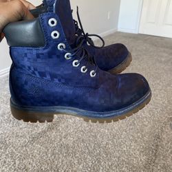 Pattern Blue Timberland’s