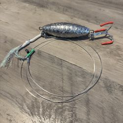 Eddie  Tuna  Fishing Jigs Brand New With All High End Hooks Feather Rings And Line. 