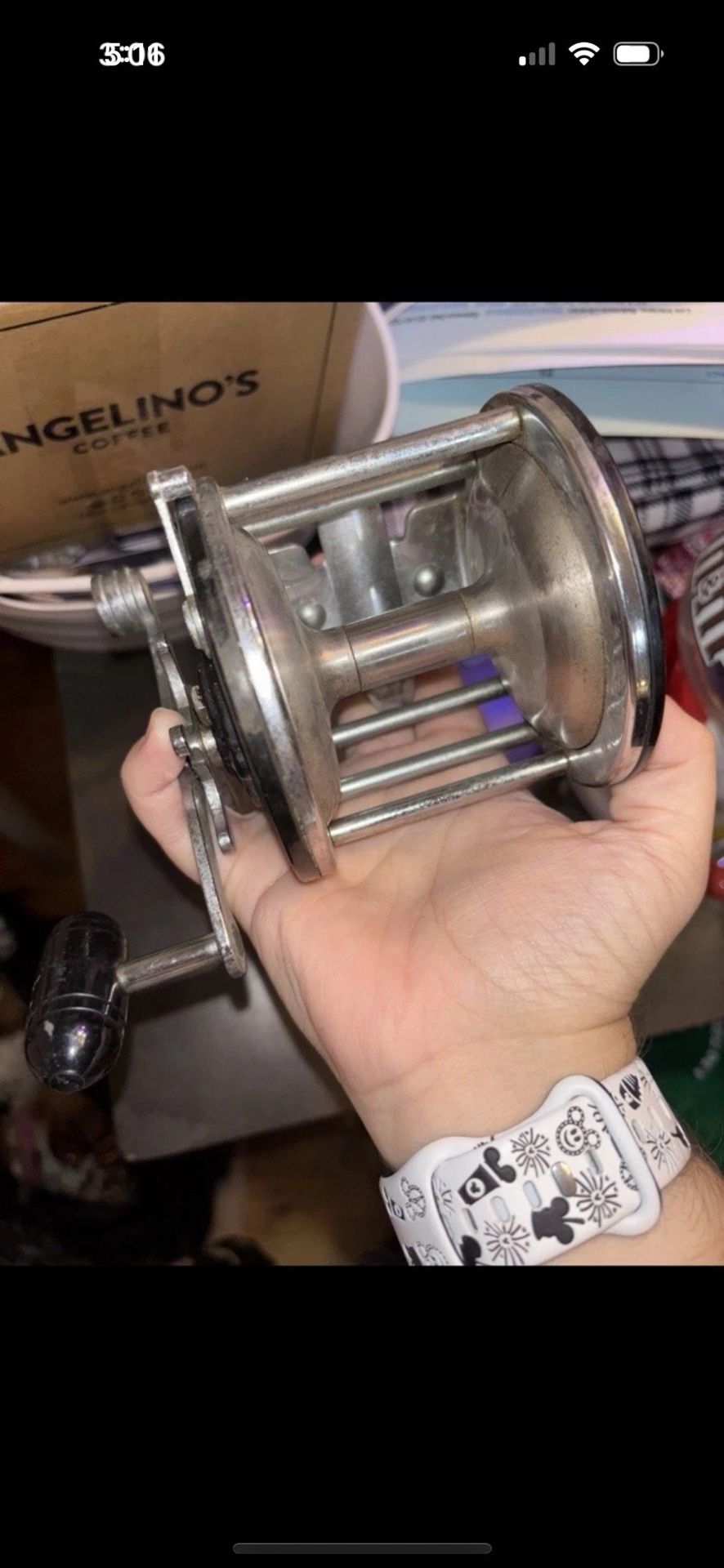 Old Vintage Fishing Reel
